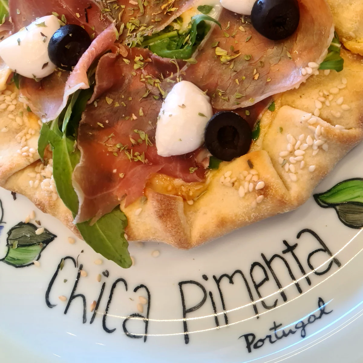 Pizza gourmet da Chica Pimenta